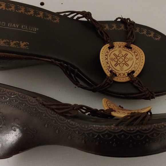 Leather wedges - Picture 4 of 6